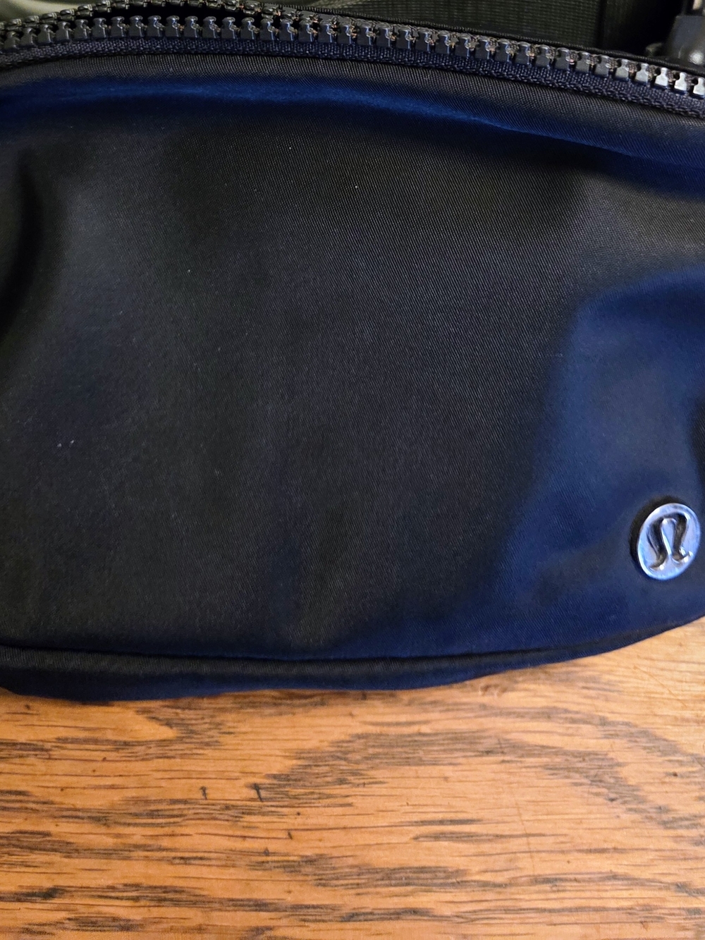 lululemon athletica Black Crossbody Pouch with Logo Accent